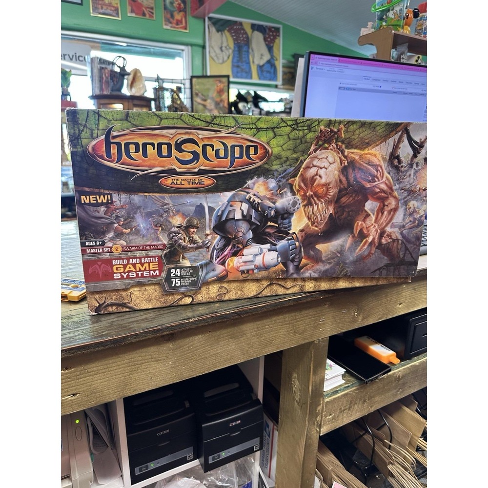 Hasbro Heroscape Master Set 2 Swarm of the Marro Game System Boxed